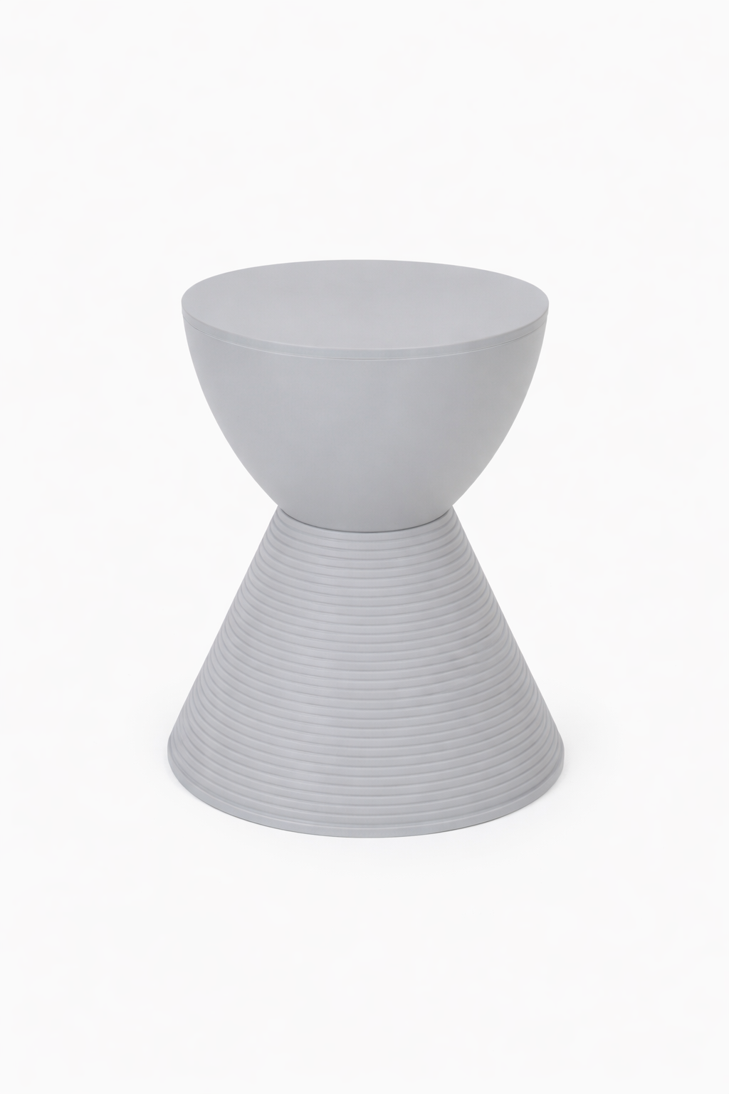 （ひめプリン） Stainless Triangle Stool Hourglass Prince stool