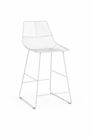 ASTRO WIRE kitchen stool white MAD CHAIR COMPANY
