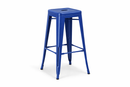 BLUE tolix barstool MAD CHAIR COMPANY