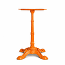 Cast iron Retro Table base orange Mad chair company