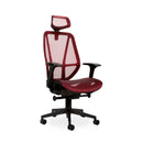 Crystal High Back Office Chair - Black Frame