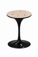 Flo Marble Table Base tulip table base black MAD CHAIR COMPANY
