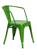 GREEN tolix paris arm chair. MAD CHAIR COMPANY