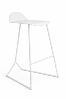 Jimmy Sleigh Barstool WHITE MAD CHAIR COMPANY