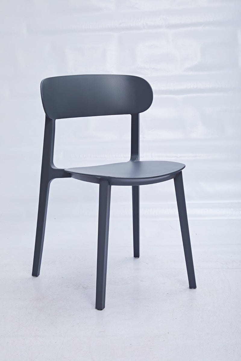 Simple Café Chair Grey Mad Chair Company