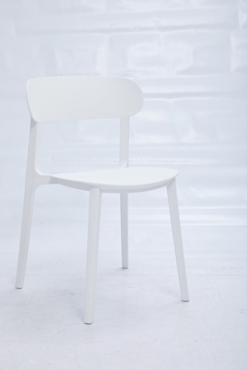 Simple Café Chair White Mad Chair Company
