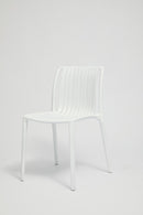 Modern Café Chair White Mad Chair Company