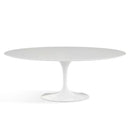 Flo Table 200cm Oval (White Wood Top)