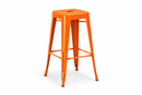 ORANGE tolix barstool MAD CHAIR COMPANY