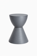 Prince hourglass stool dark grey mad chair company