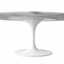 Replica Marble Tulip Table 120cm Round Mad chair Company