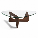 Wood/Glass Coffee Table