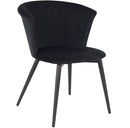 Scallop Velvet Dining Chair