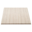 Werzalit Table Tops - 800 x 800mm Square WHITE OAK MAD CHAIR COMPANY
