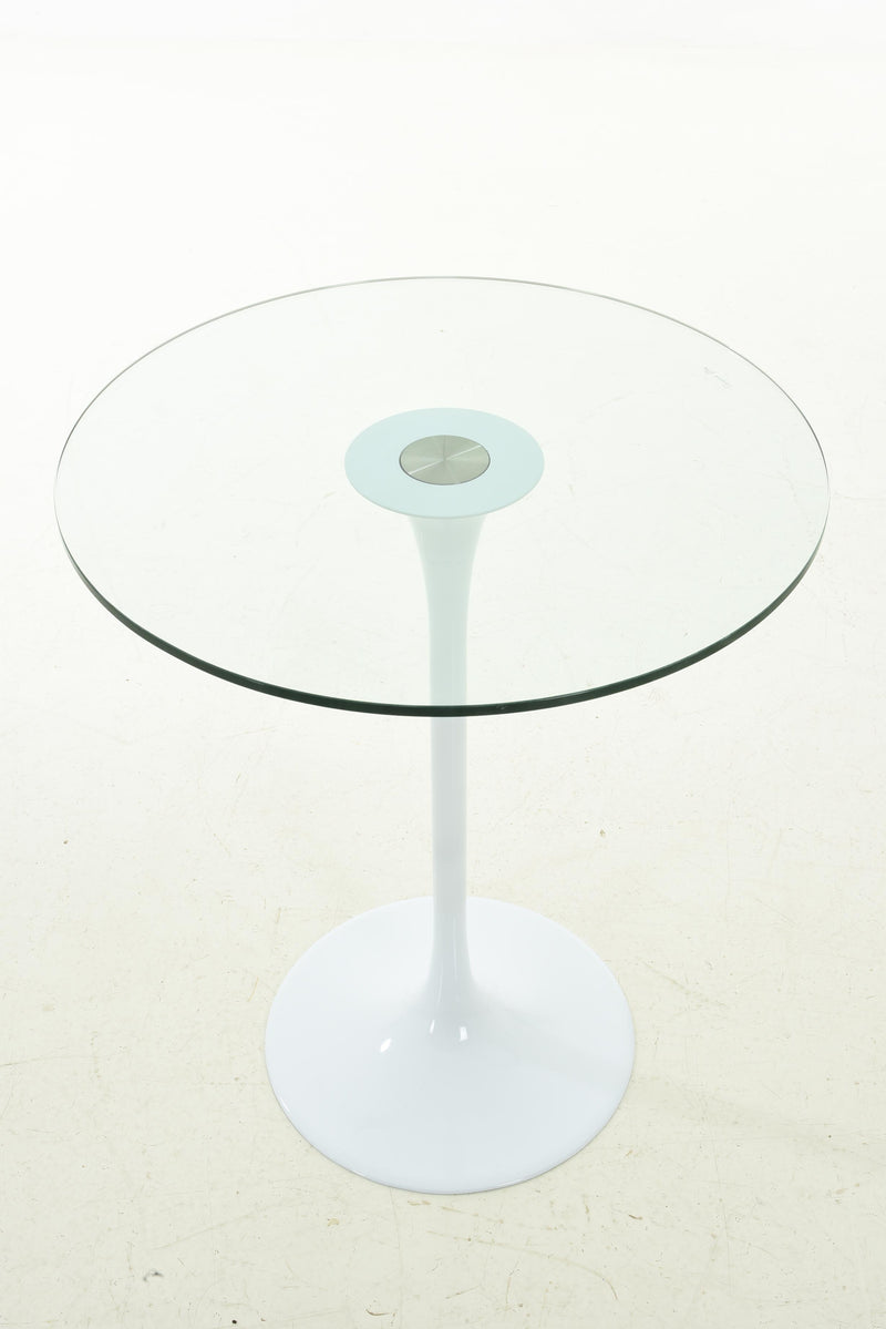 Tulip Table with Glass Top