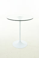 Tulip Table with Glass Top