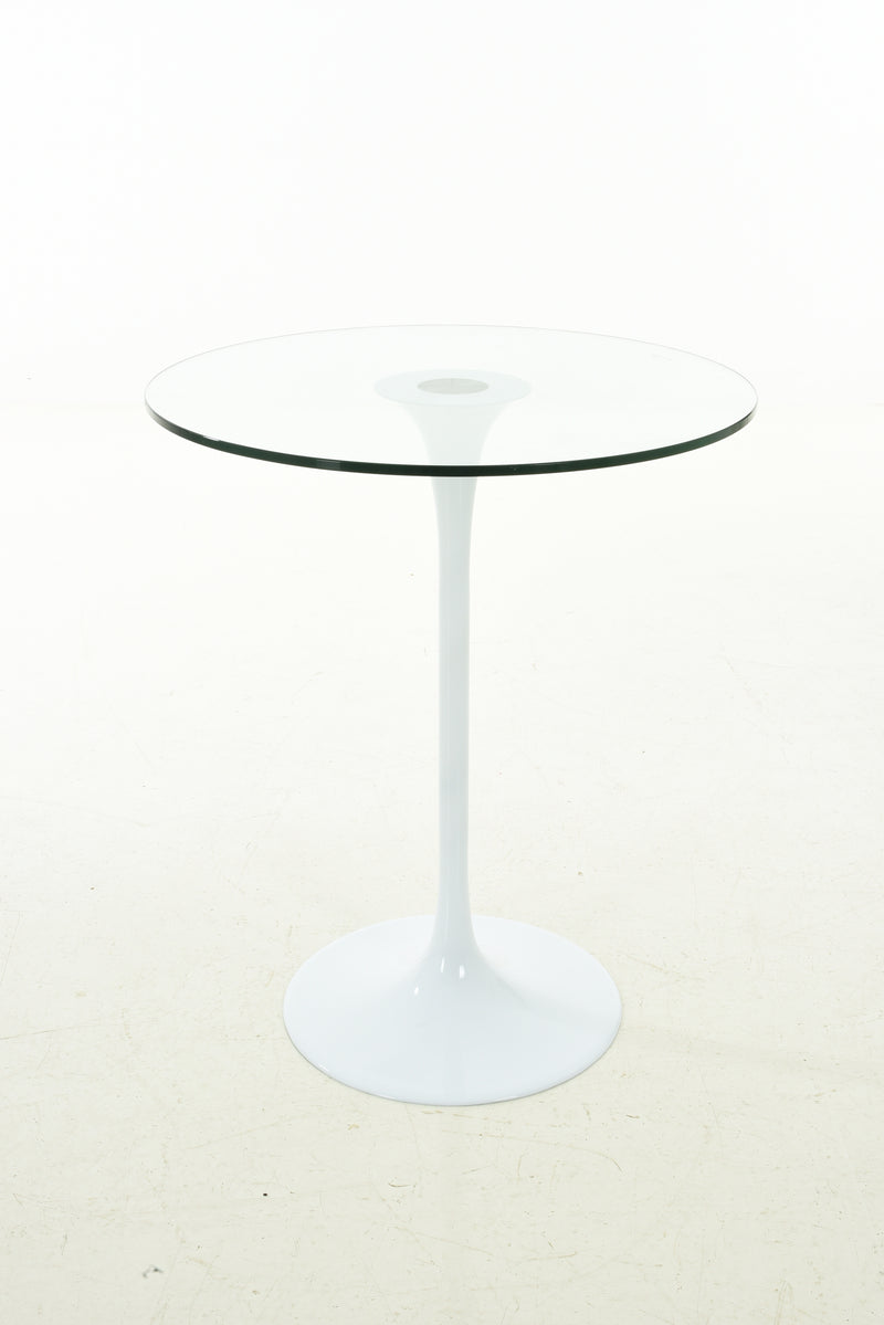 Tulip Table with Glass Top