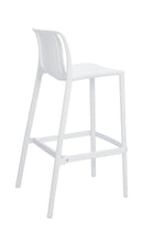 White bar stool mad chair company