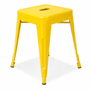 YELLOW tolix stool 45cm. MAD CHAIR COMAPNY