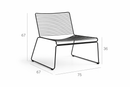 zara wire lounge chair mad chair company