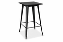 Black Red metal TOLIX  bar table MAD CHAIR COMPANY