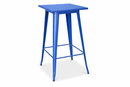 Blue metal TOLIX  bar table MAD CHAIR COMPANY