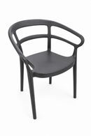 finn cafe chair grey black grey mad chair company