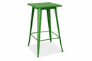 Green Red metal TOLIX  bar table MAD CHAIR COMPANY