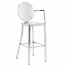 kong barstool left  silver mad chair company