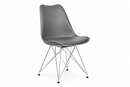 Padded Eiffel Chair - Steel Leg