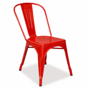 red tolix cafe chair. MAD CHAIR COMPANY