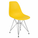 replica_eames_cafe_chair_yellow_chrome_base_MAD_CHAIR_COMAPNY
