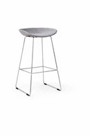 replica hay kitchen stool with chrome base MAD CHAIR COMPANY