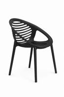 tig/iris chair black  mad chair company