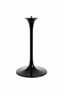 tulip table aluminium  base black mad chair company 
