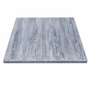 weathered balau table top 700mm SQUARE mad chair company