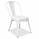 white tolix cafe chair. MAD CHAIR COMPANY