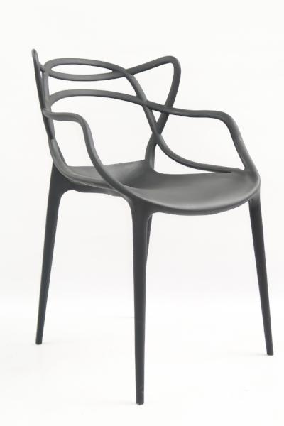 Master plastic Cafe Chair Black Mad Chair Company