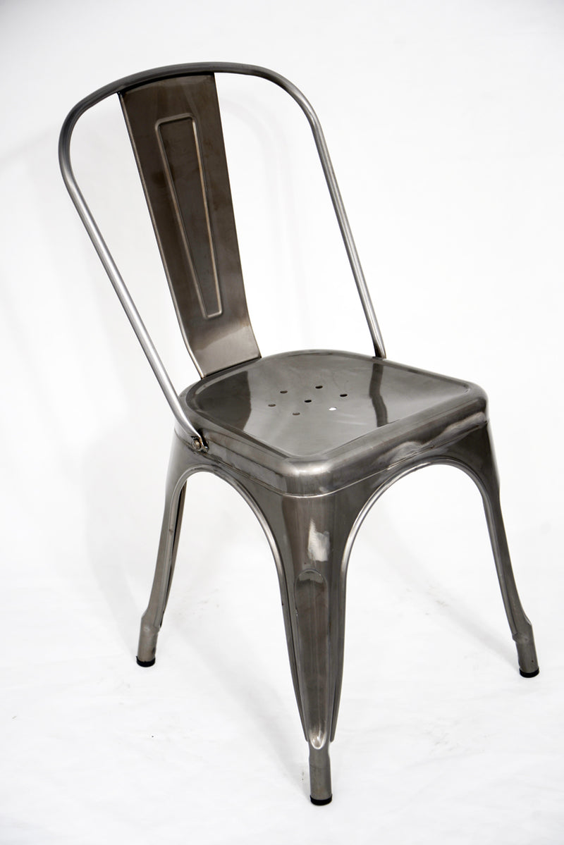 replica metal tolix Dining Chair galvanised mad chair company 