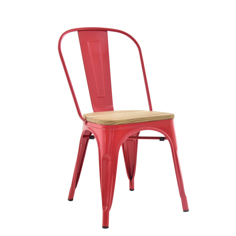 Paris side chair - Wood Seat