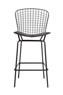 Replica Harry Bertoia Wire Barstool - 76cm seat height Black Mad chair Company
