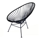Replica Acapulco Chair Kids Black Mad chair Company