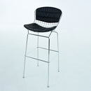 Replica Harry Bertoia Wire Barstool - 76cm seat height Chrome Mad chair Company