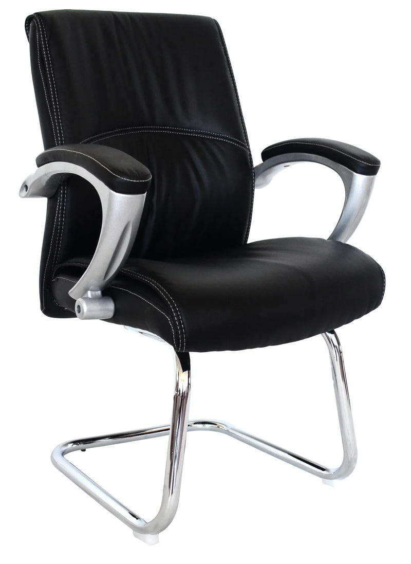 Big Guy Visitor Black Chair Aluminium Arms Mad Chair Company