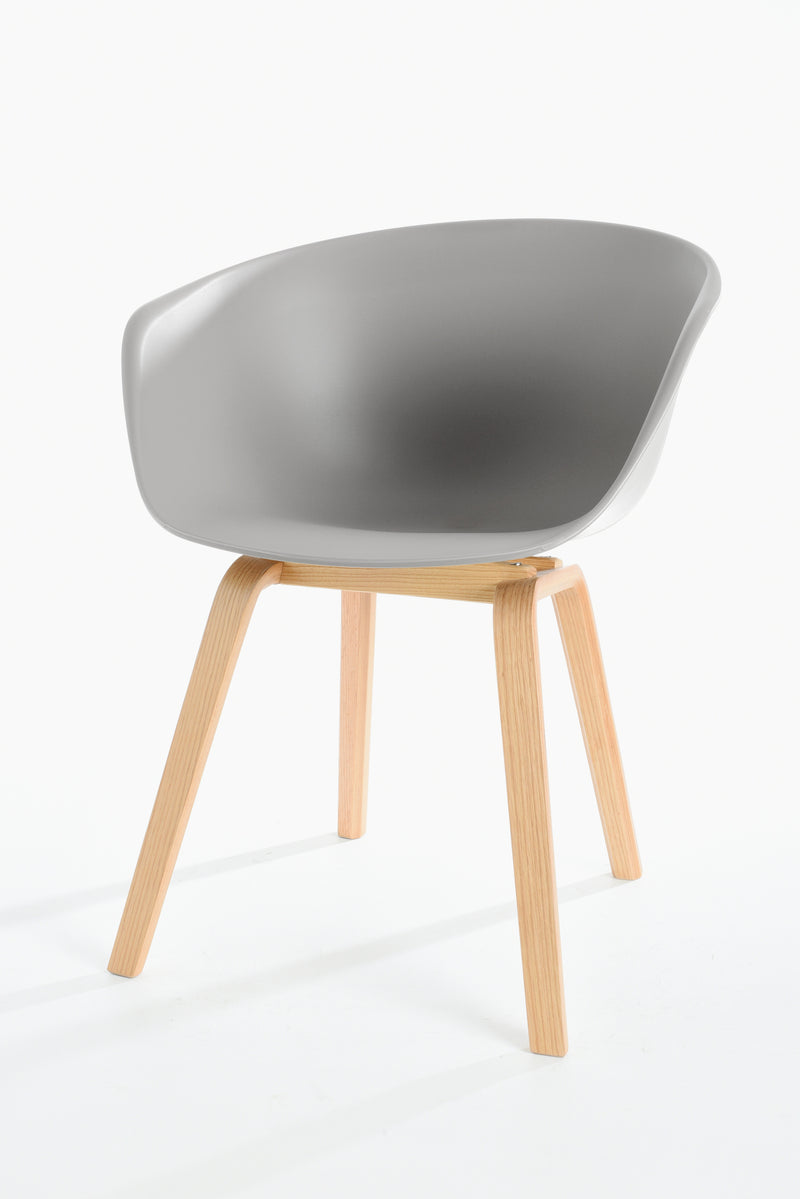 replica hay wood chair light grey plastic mad chair company