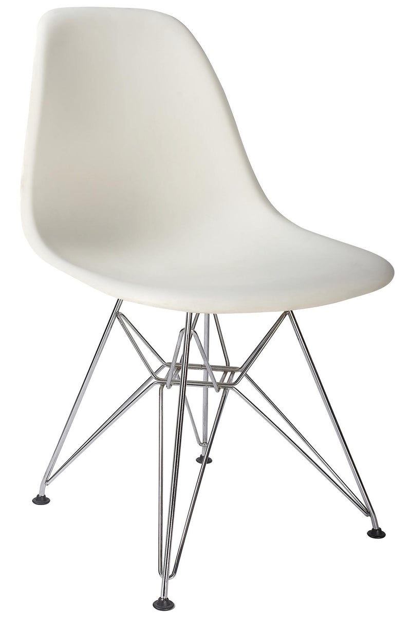 Replica Eames Eiffel - Chrome Leg Black Seat Mad Chair Company