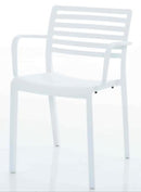 Lama Arm Chair White plastic Mad Chair Company