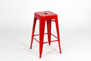 replica tolix metal kitchen stool red mad chair company