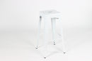 replica tolix metal bar stool white mad chair company 