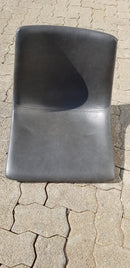 Vintage Sleigh Kitchen Stool 76cm Brown Mad chair Company